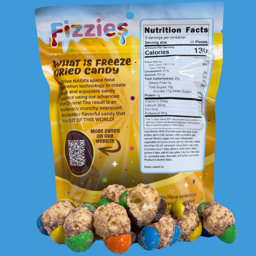 Freeze Dried Chocolate Caramel Bites!