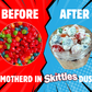 Smothered Skittle Gushers